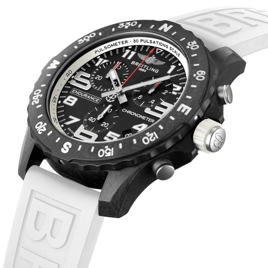 Breitling Endurance pro 44mm Rubber Strap Watch 